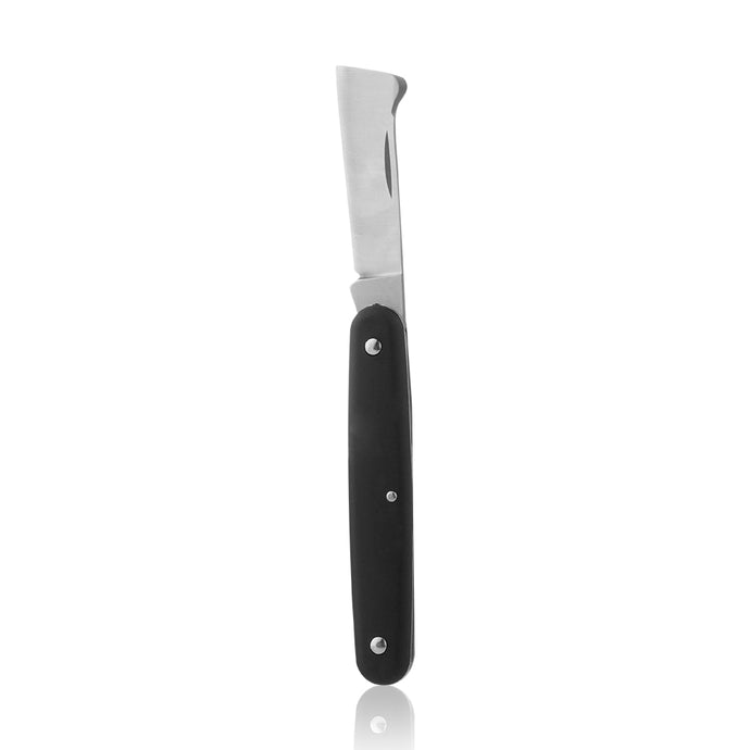 High Carbon Single Stainless Steel Blade Folding Grafting Knife Multi-functional Plant Cutting Pruning Cutter Fruit Tree Seeder